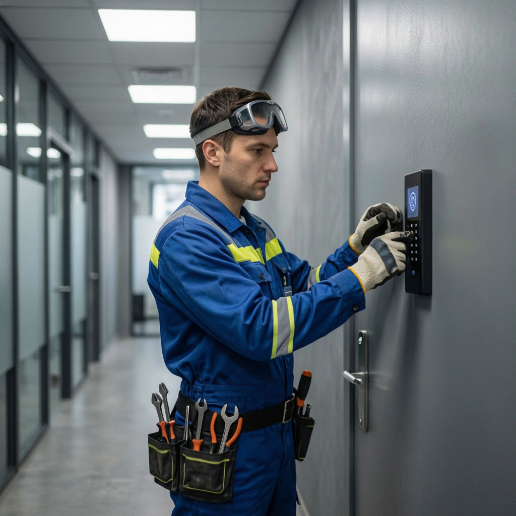 Access control system installation